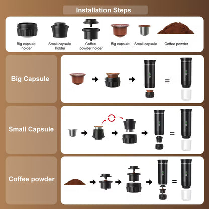 PressPod: Barista-Quality Espresso. Zero Cords. Zero Limits.